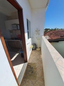Balkón nebo terasa v ubytování Apartamento próximo ao Aeroporto de Florianópolis.