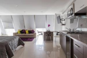 O bucătărie sau chicinetă la Increible Loft en PH Zona Polanco B