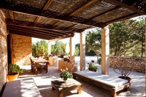 A seating area at Casa Piedra
