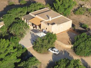 A bird's-eye view of Casa Piedra
