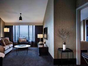 Mövenpick Hotel Wellington的休息区