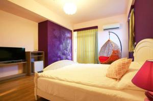 Postel nebo postele na pokoji v ubytování Provence Homestay