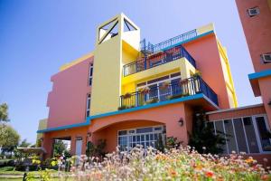 Budova, kde se bed and breakfast nachází