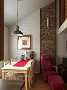 Posezení v ubytování Saaritupa Apartment Saariselkä