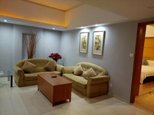 Area soggiorno di Dongguan Well Garden Hotel