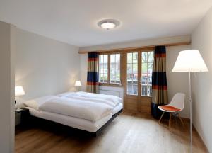 Voodi või voodid majutusasutuse Hotel-Restaurant zum Gade toas
