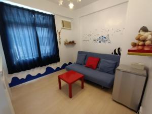 Istumisnurk majutusasutuses 水里河堤咖啡民宿 Shuili Heti coffee B&B