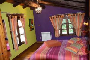Ένα ή περισσότερα κρεβάτια σε δωμάτιο στο CASA LA INDIANA