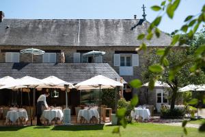 Zahrada ubytování Le Manoir du Lys, The Originals Relais