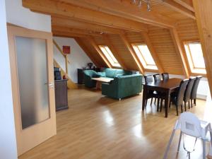 Posezení v ubytování Lipno Lake Apartment