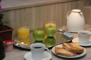 Frukostalternativ för gäster på Paris Motel