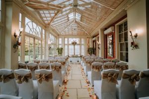 A seating area at Dovecliff Hall Hotel