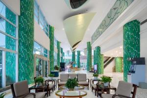 Posezení v ubytování Sunshine Resort Intime Sanya