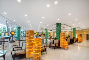 Posezení v ubytování Sunshine Resort Intime Sanya