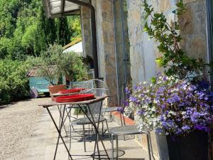 Zahrada ubytování Agriturismo Le Valli