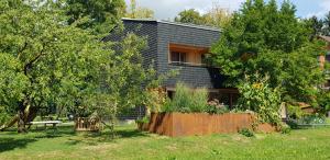 Vonkajšia záhrada v ubytovaní Bodensee-Ferienwohnung Am Ruggbach