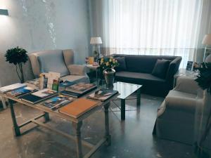 Posezení v ubytování Hotel Porta Felice & Spa