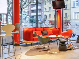 Un lugar para sentarse en Hotel Ibis Bregenz