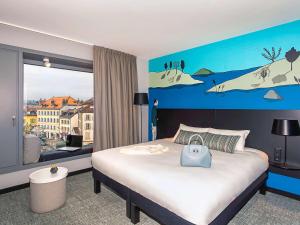 Posezení v ubytování ibis Styles Genève Carouge
