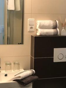 Koupelna v ubytování Apartmán Innova
