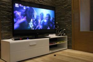 TV a/nebo společenská místnost v ubytování Relax Apartment