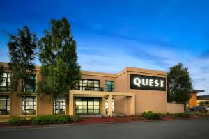 an office building with a quest sign on it at Quest Narre Warren in Narre Warren