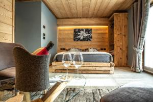 Posezení v ubytování Alpine Rooms Guesthouse