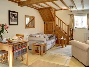 A seating area at Boddingtons Barn @ Norton Grounds 