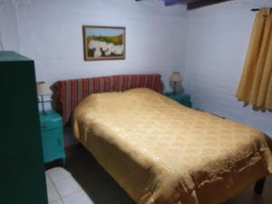En eller flere senger på et rom på Exelente Casa en Potrerillos
