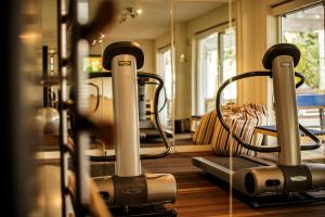 Fitness centrum a/nebo fitness zařízení v ubytování Hotel Saraceno Resort with Private Beach