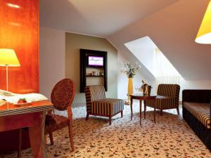 Posezení v ubytování Mercure Grand Hotel Biedermeier Wien