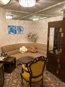 Predel za sedenje v nastanitvi Hotel Grand Vert Gizan