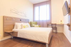 Katil atau katil-katil dalam bilik di B&B Hotel Peter und Paul