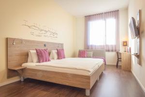 Katil atau katil-katil dalam bilik di B&B Hotel Peter und Paul