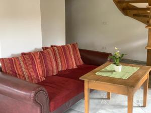 Posezení v ubytování Apartmán Stodola