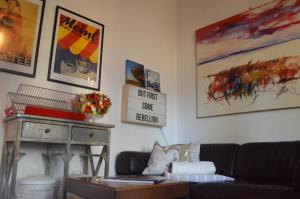 A seating area at Box58