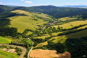 Príroda v okolí chaty v prírode