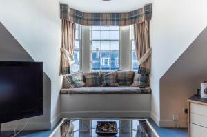 Zona de estar de Tony Asga - Tony's Apartment HEART OF EDINBURGH CITY CENTRE