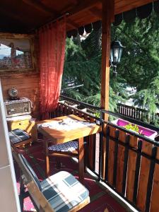 Ein Balkon oder eine Terrasse in der Unterkunft Durmitor