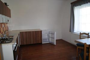 Kuchyň nebo kuchyňský kout v ubytování Apartmán Český ráj