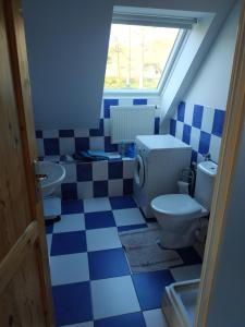 Koupelna v ubytování Apartmán Švandovi