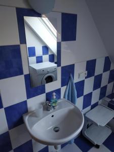 Koupelna v ubytování Apartmán Švandovi
