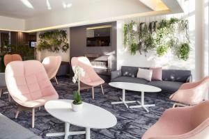Posezení v ubytování Novotel Lausanne Bussigny