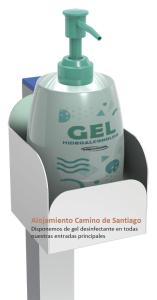 a close up of a bottle of detergent at Apartamento Camino de Santiago 2 in Sarria