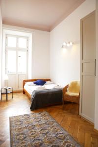 Posteľ alebo postele v izbe v ubytovaní Classic apartments Pilsudskiego street