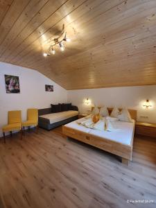 Letto o letti in una camera di Ferienhof Sturm