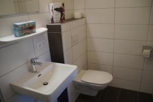 Kúpeľňa v ubytovaní Appartements Bleistattblick + 10 fotografií