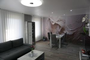 Posezení v ubytování Tolle Mittelgeschosswohnung