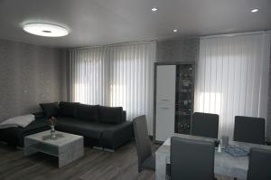 Posezení v ubytování Tolle Mittelgeschosswohnung