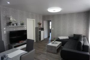 Posezení v ubytování Tolle Mittelgeschosswohnung